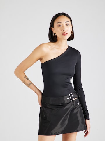 T-shirt 'Nova' Calvin Klein en noir : devant