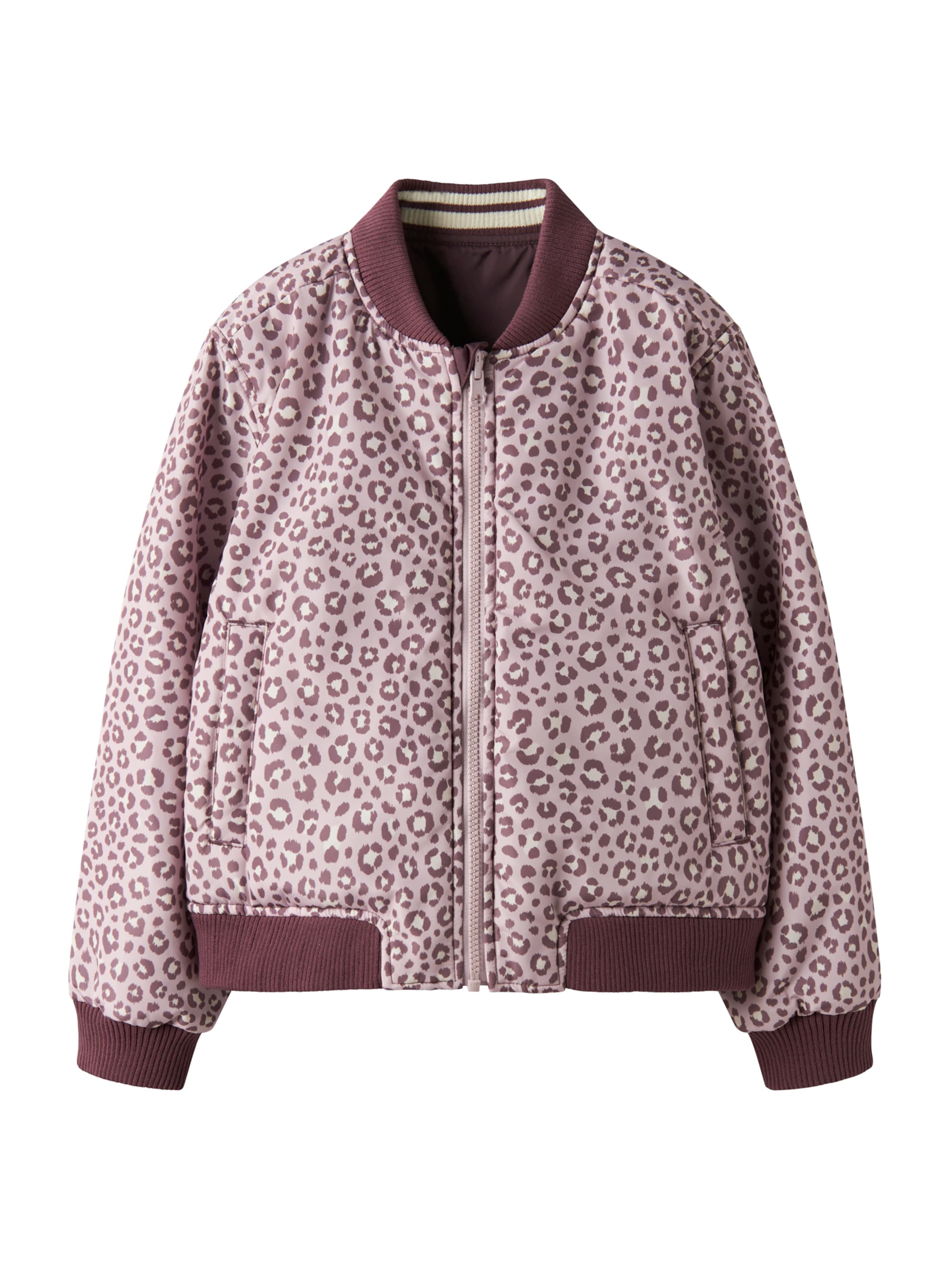 NAME IT Φθινοπωρινό και ανοιξιάτικο μπουφάν 'NKFMARISKA' σε λιλά: μπροστά