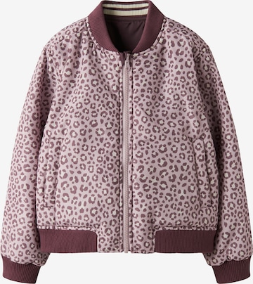 NAME IT Välikausitakki 'NKFMariska' värissä lila: etupuoli