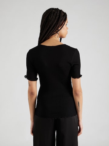 SAINT TROPEZ T-Shirt 'Maya' in Schwarz