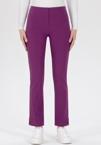 STEHMANN Regular Pants 'Ina' in Purple