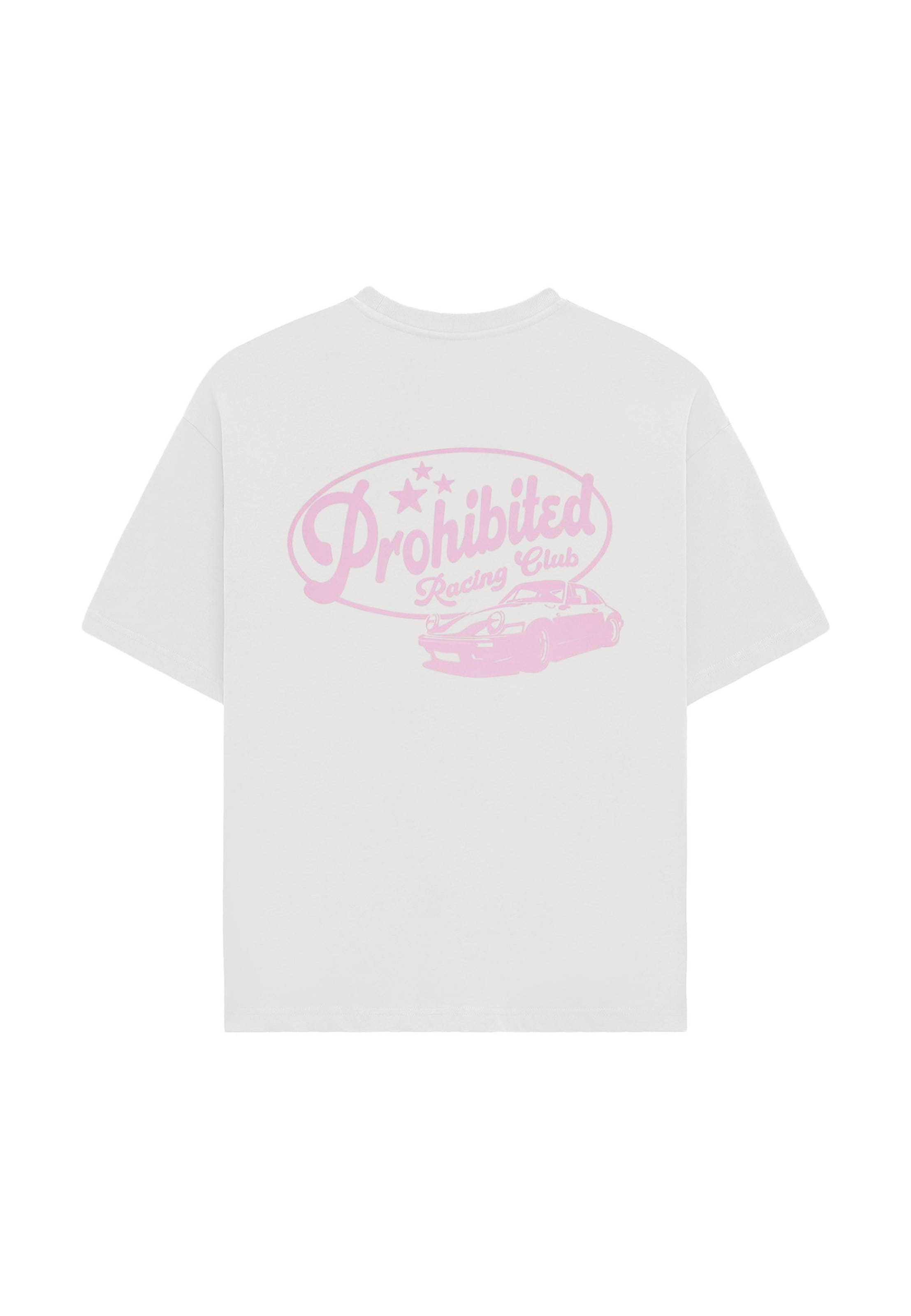 Prohibited - Camiseta 'Tuning Club' en rosa