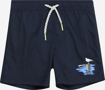 SCOTCH & SODA Zwemshorts in Blauw: voorkant