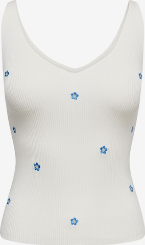 Top in maglia 'JDYNANNA' di JDY in bianco: frontale