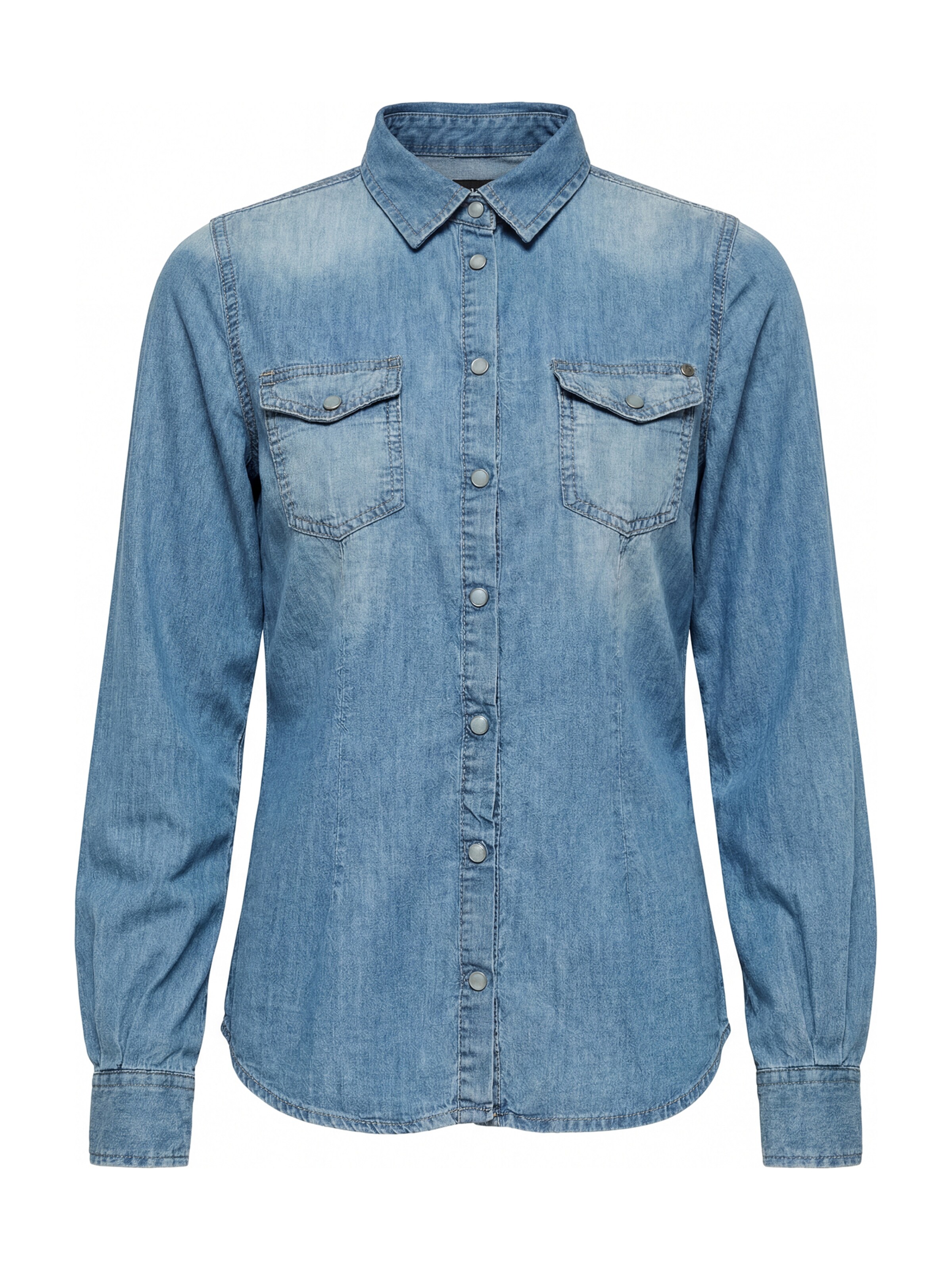 Carrera Jeans Shirt 'Denim'‌‌‌ in Blau: Vorderseite