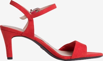 TAMARIS Strap Sandals in Red