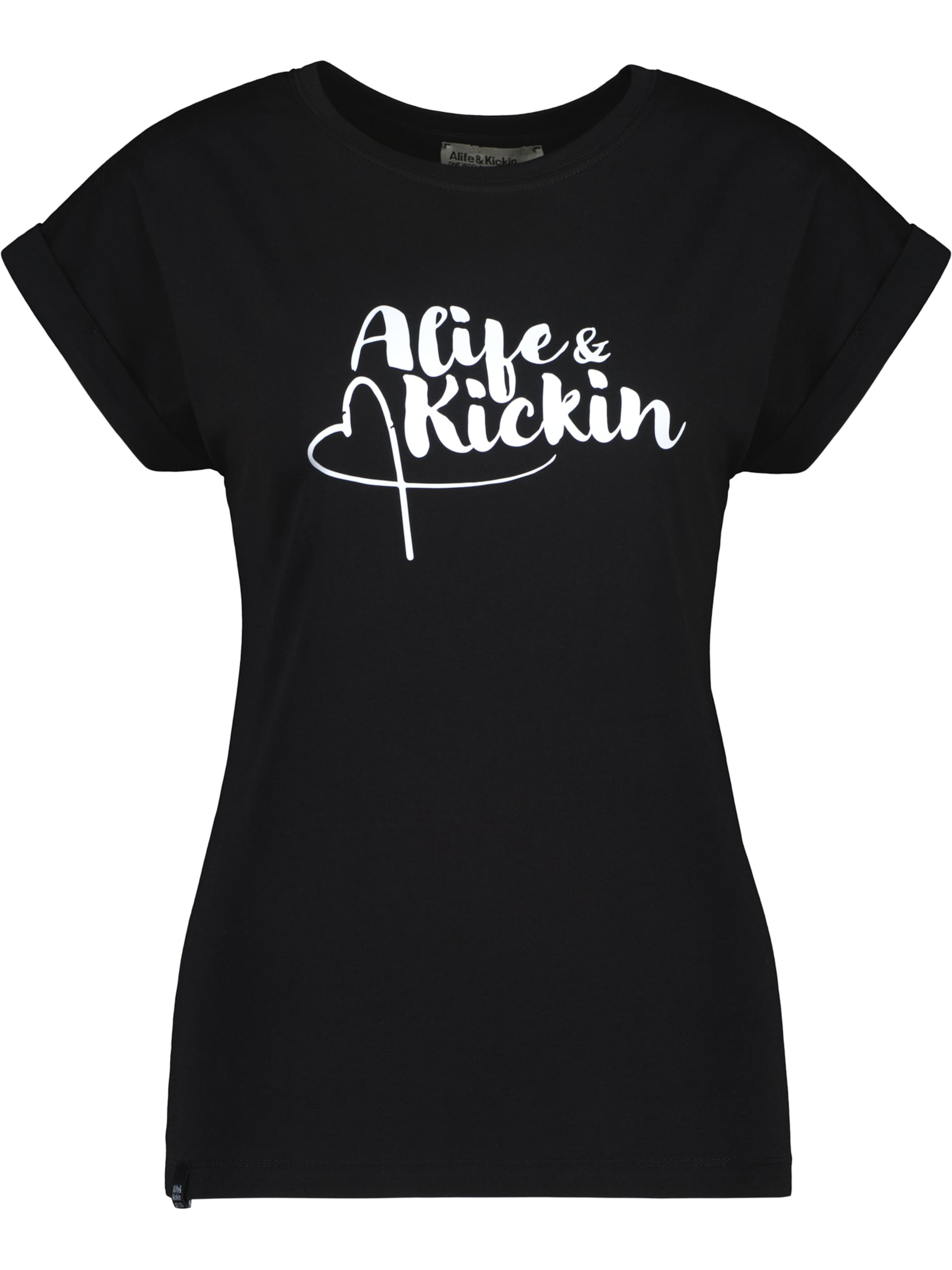 Maglietta 'EnidAK P' di Alife and Kickin in nero: frontale