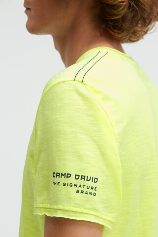 CAMP DAVID Shirt in Yellow
