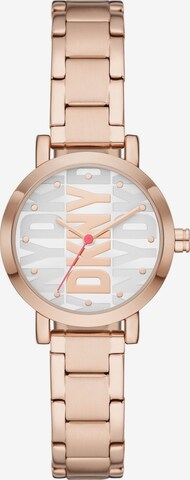 DKNY Analog Watch in Pink: front