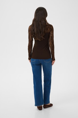 Kaffe Shirt 'Lacy' in Bruin