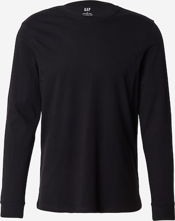 GAP Тениска в черно: отпред