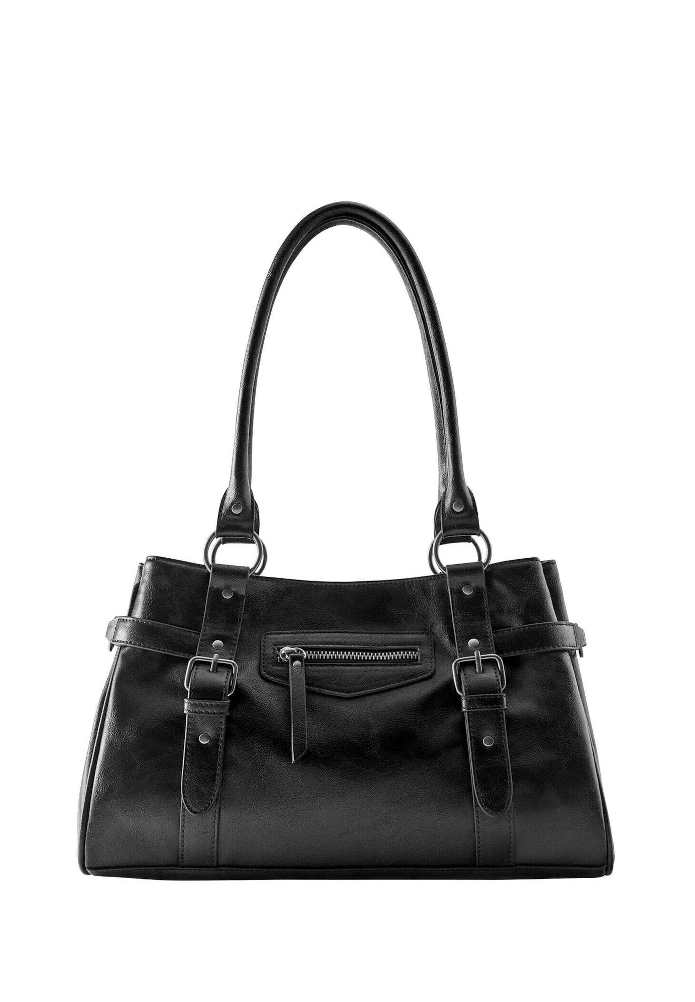 Borsa a spalla in One Size Pull&Bear di colore nero, Visualizzazione prodotti