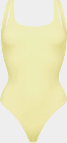 Body modelant 'Low Back - Body' cfab (formerly creamy fabrics) en jaune : devant