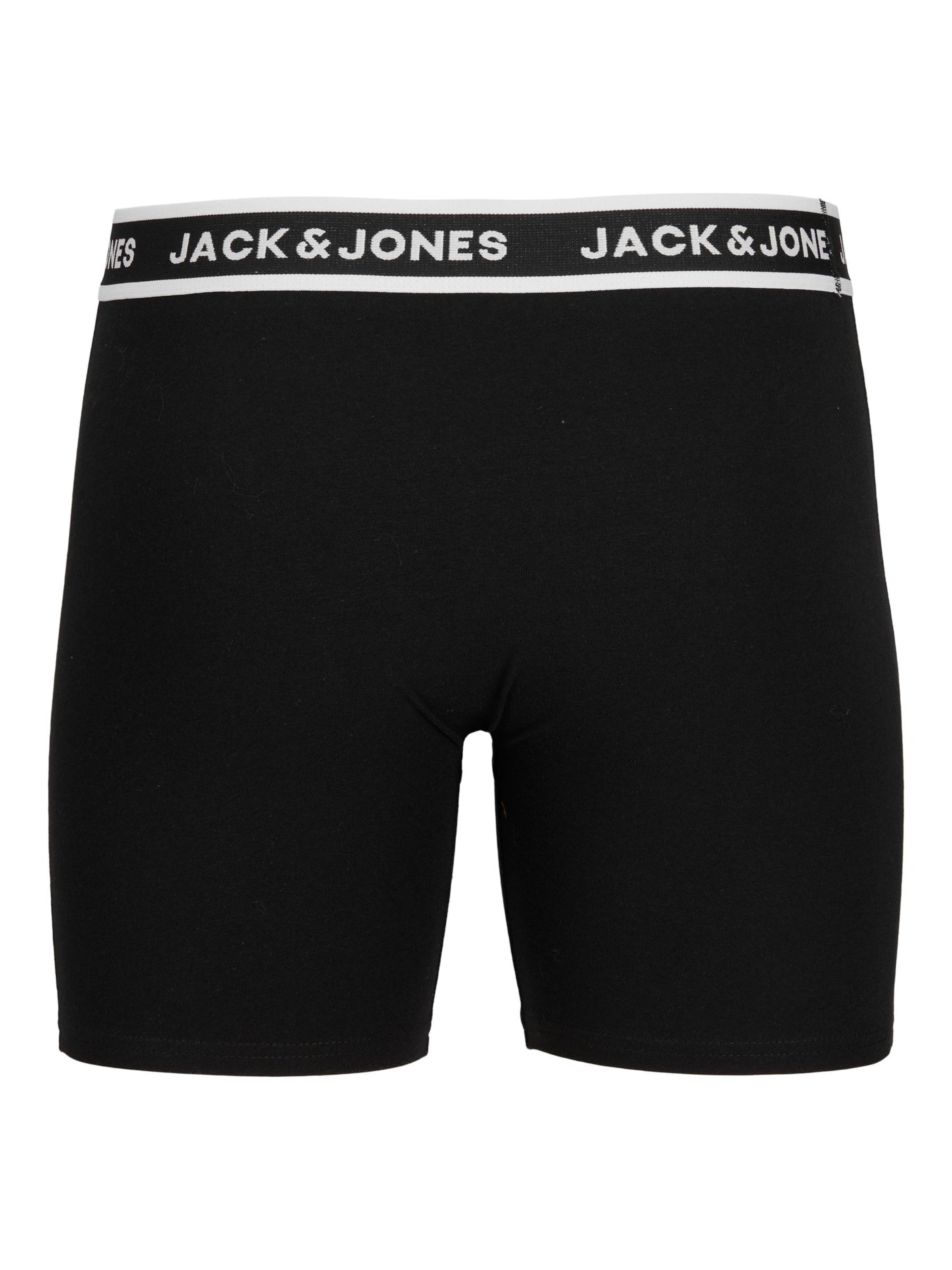 Boxer 'JACSolid' di Jack & Jones Plus in nero