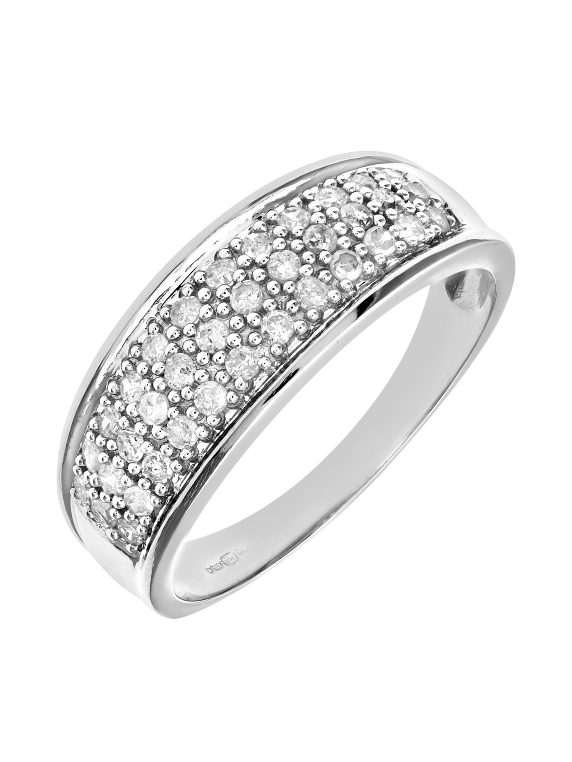 DIAMANT LETERNEL Ring‌‌‌‌‌ in Silber: Vorderseite