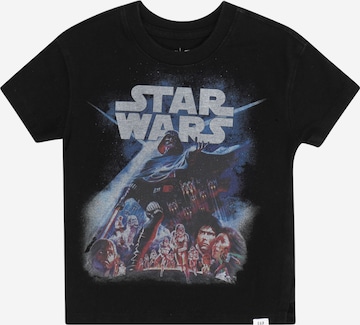 GAP Tričko 'SW' – černá: přední strana