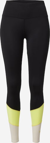 Skinny Pantaloni sport de la Hey Honey pe negru: față