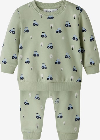 NAME IT Juoksupuku 'NBMVIMMER' värissä vihreä: etupuoli