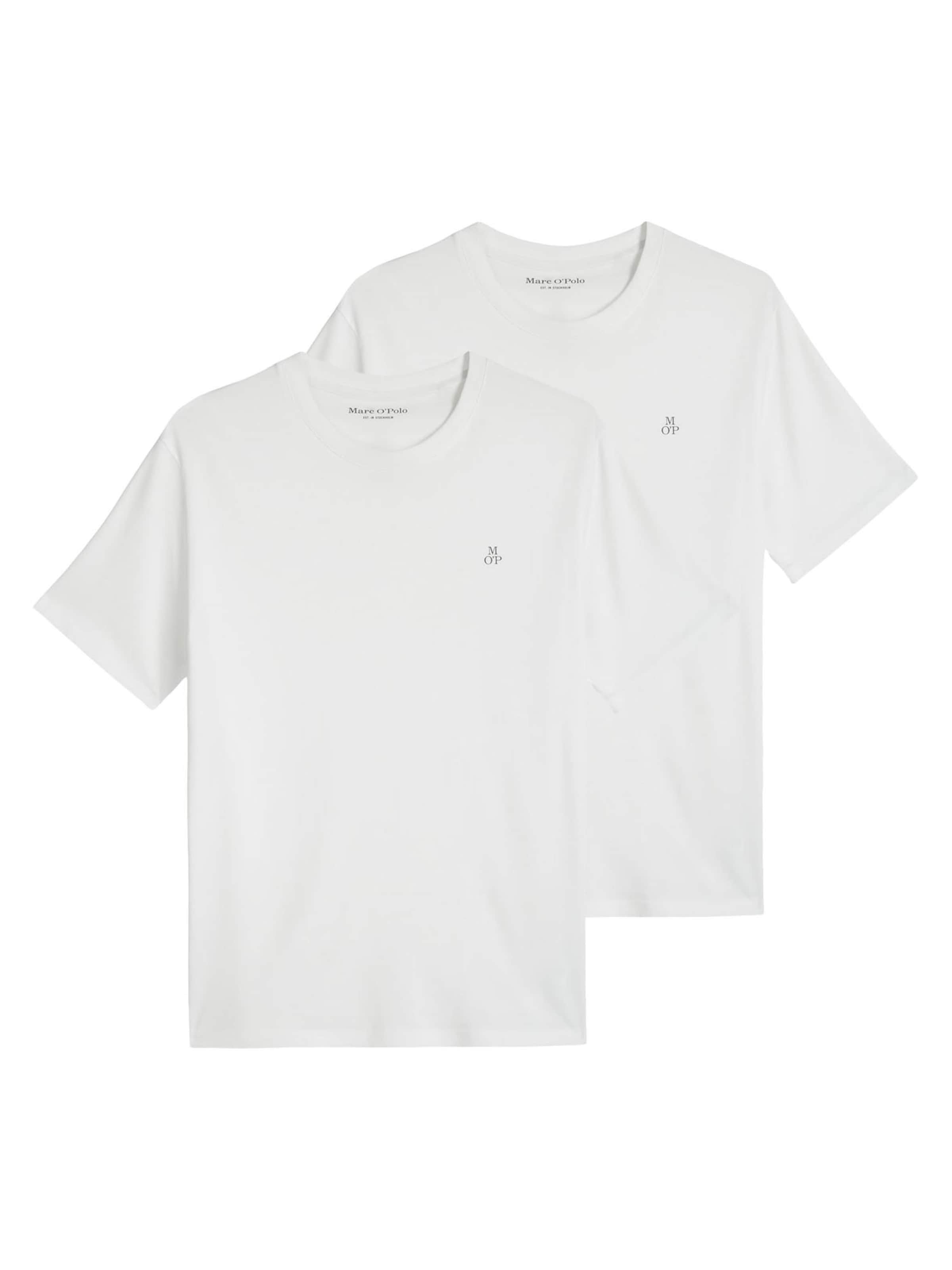 Marc O'Polo Shirt 'Kjer' in White: front