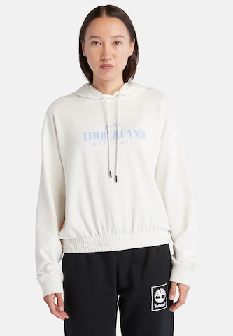 TIMBERLAND - Sudadera en blanco: frente