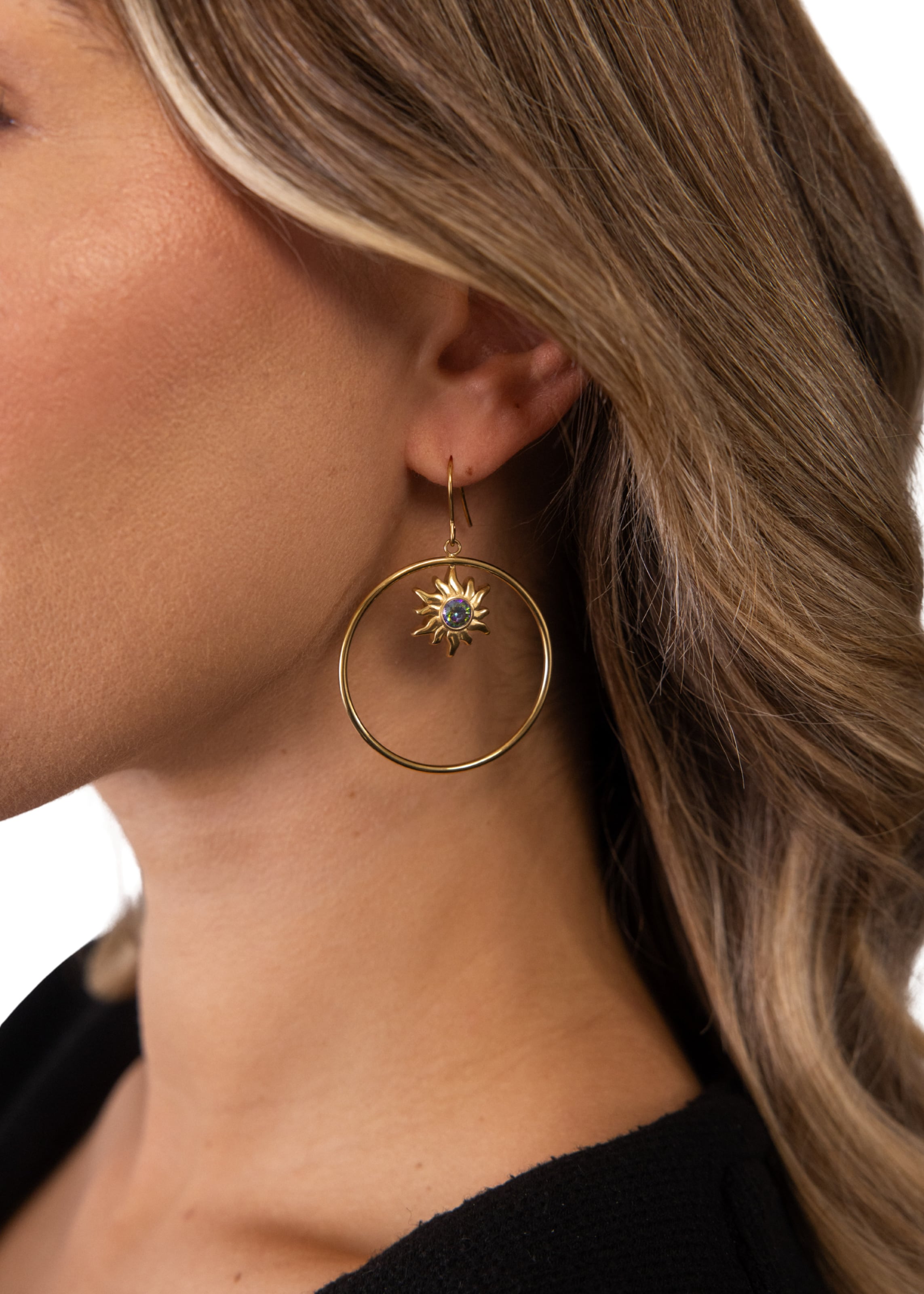 Boucles d'oreilles 'Luana' PURELEI en or