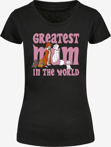 ABSOLUTE CULT Shirt 'Aristocats Greatest Mum' in Black: front