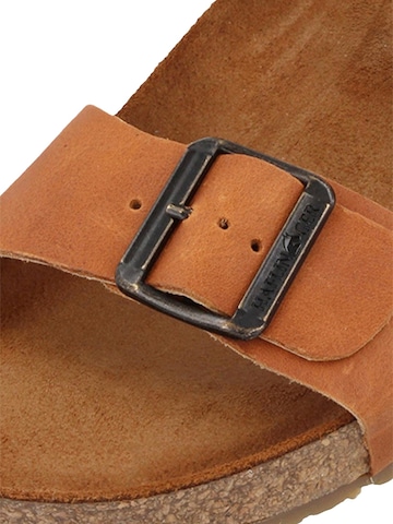 HAFLINGER Pantolette 'Bio Andrea' in Beige