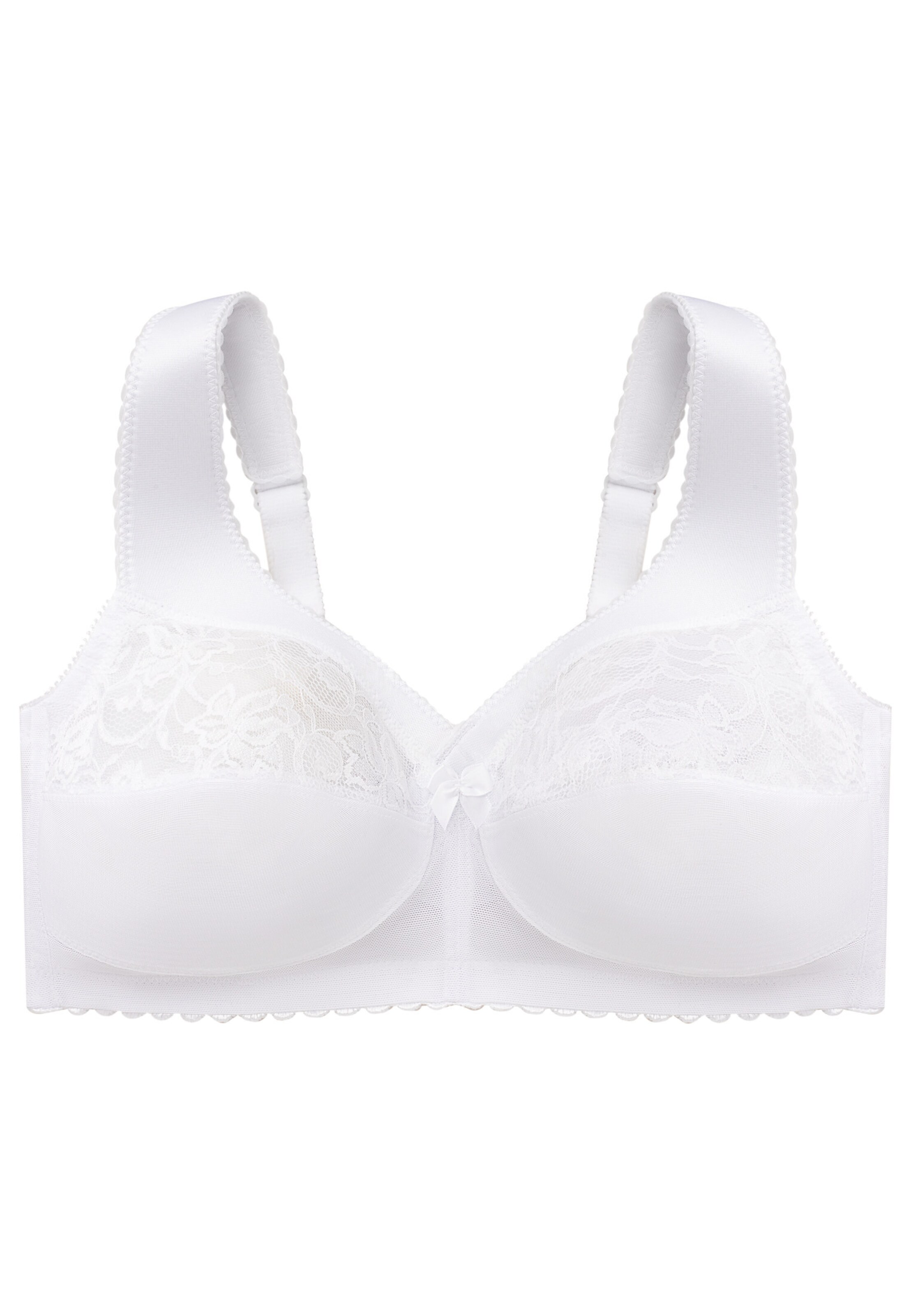 GLAMORISE Minimiser Bra in White