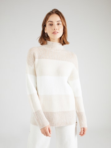 Cartoon Sweater in Beige: front