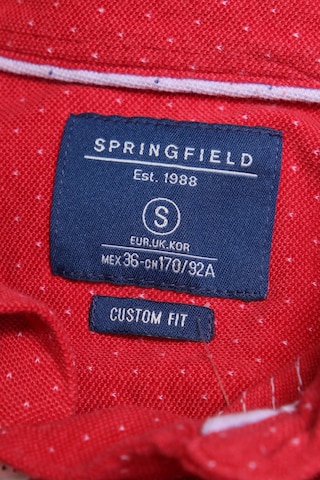 Springfield Button Up Shirt in S in Red