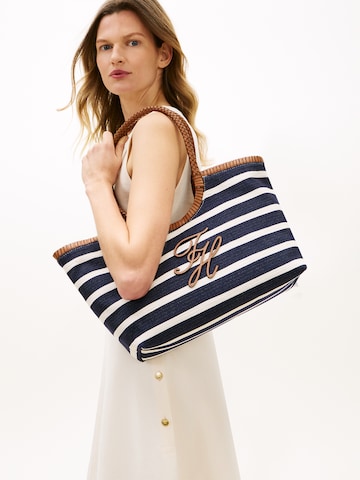 TOMMY HILFIGER Shopper in Blau