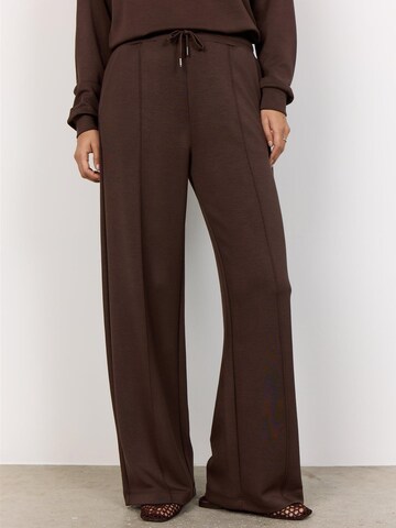 Soyaconcept Regular Trousers 'Soyaconcept Banu265 bruin' in Brown: front