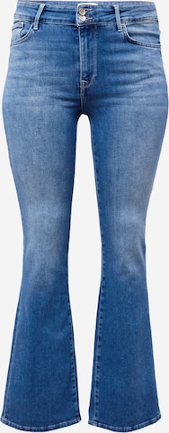 ONLY Carmakoma Flared Jeans 'CHERYL' in Blue: front