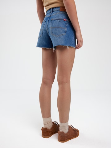 BIG STAR Regular Broek 'Authentic Girl' in Blauw