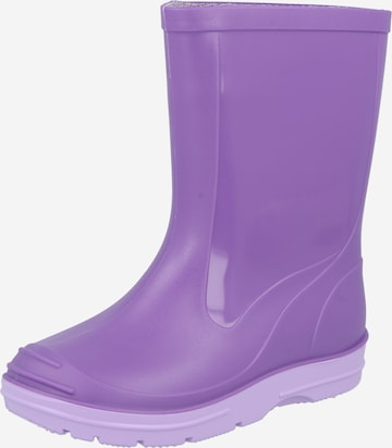 Bottes en caoutchouc BECK en violet : devant