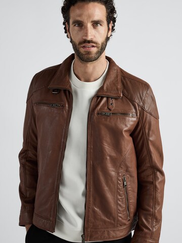 JCC Lederjacke in Braun