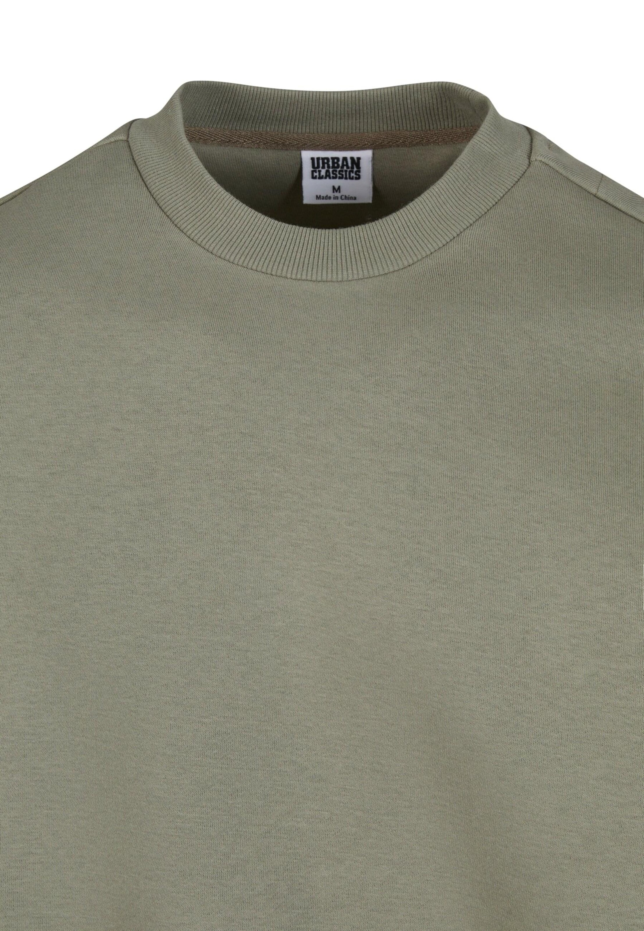 Urban Classics Sweatshirt in Green