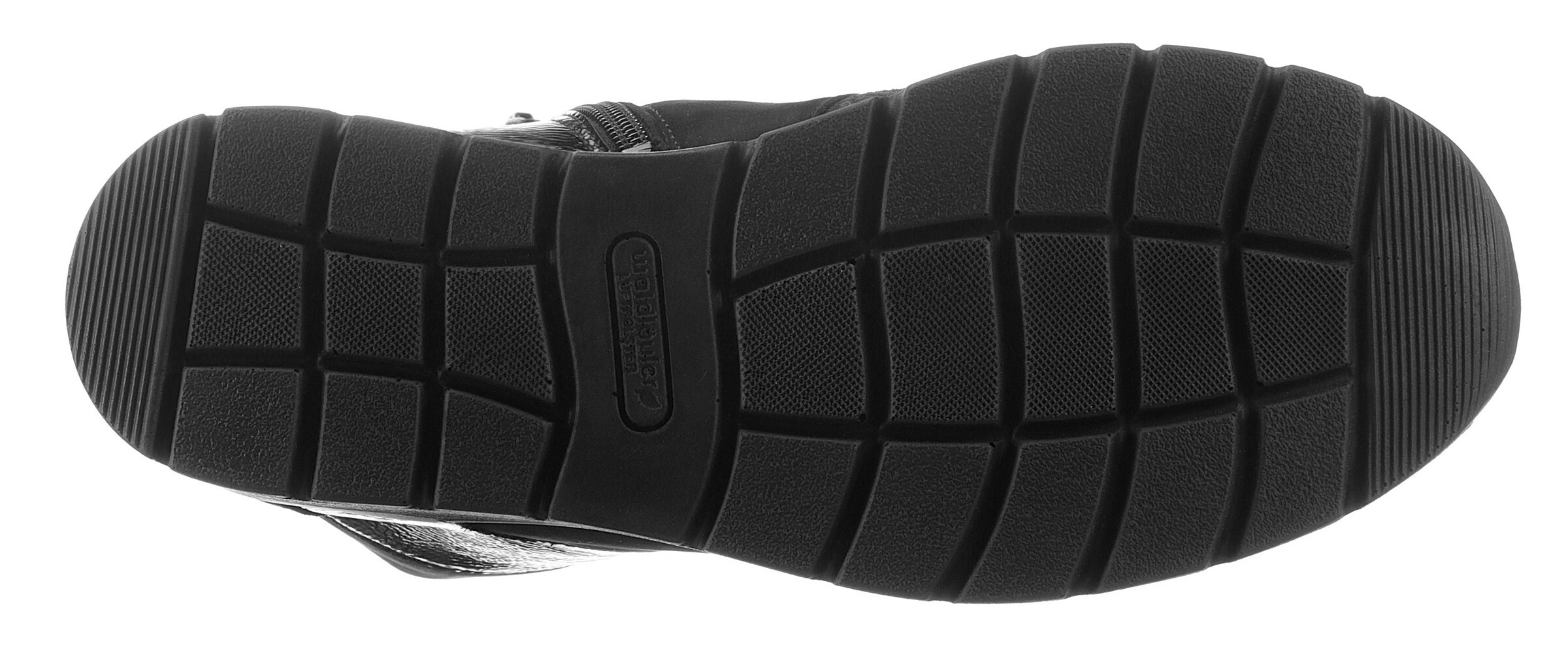 WALDLÄUFER Lace-Up Ankle Boots in Black