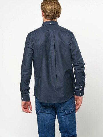 U.S. POLO ASSN. Regular fit Overhemd in Blauw