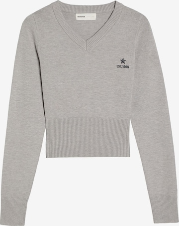 Bershka Pullover in Grau: Vorderseite