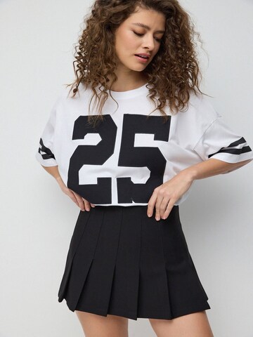No Matter What Oversized shirt in Wit: voorkant