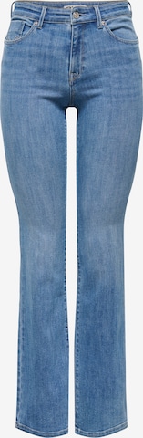 évasé Jean 'ONLPOWER' ONLY en bleu : devant