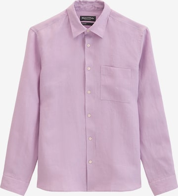 Coupe regular Chemise Marc O'Polo en violet : devant