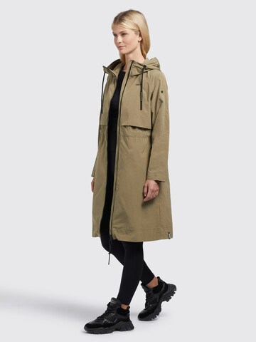 khujo Between-Seasons Coat 'Ruda' in Green