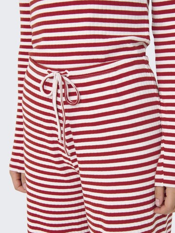 ONLY Loosefit Hose 'ONLAida' in Rot