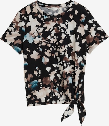 TOM TAILOR DENIM T-Shirt in Schwarz: Vorderseite