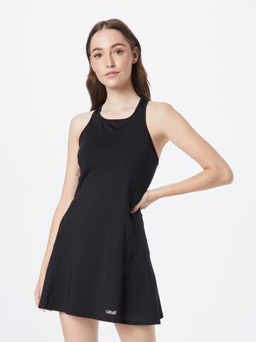 Casall - Vestido deportivo en negro: frente