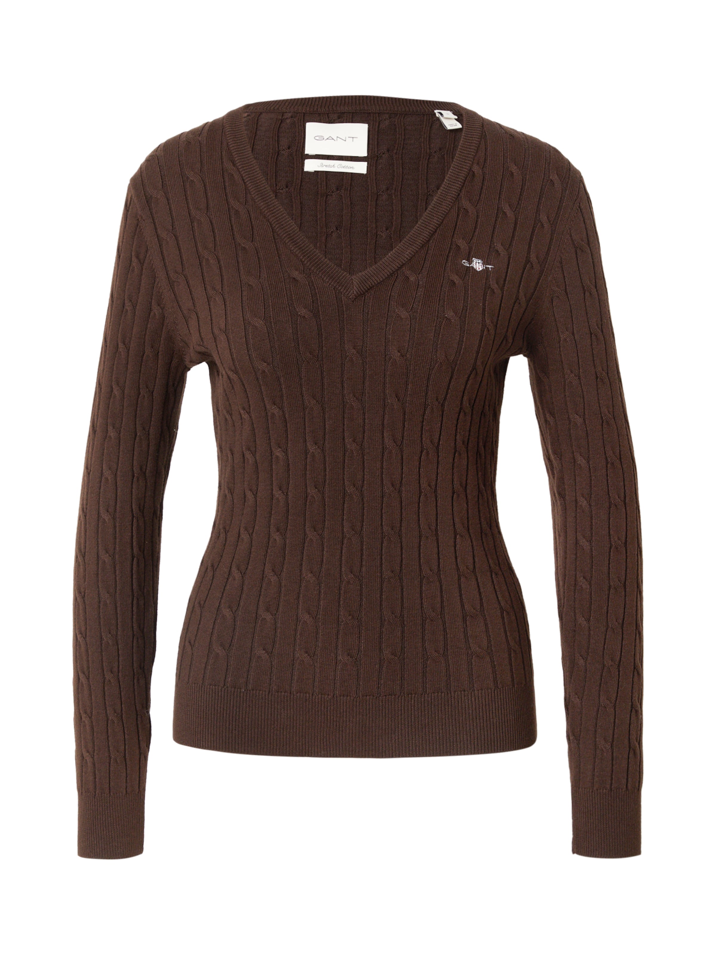 GANT Sveter - Hnedá: predná strana
