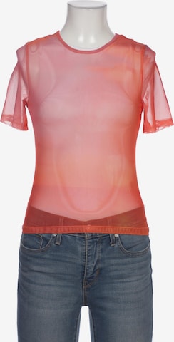 WEEKDAY Top & Shirt in S in Orange: front