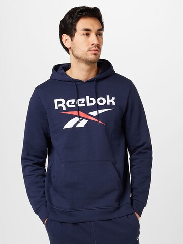 Reebok Sports sweatshirt 'Identity' in Blue: front